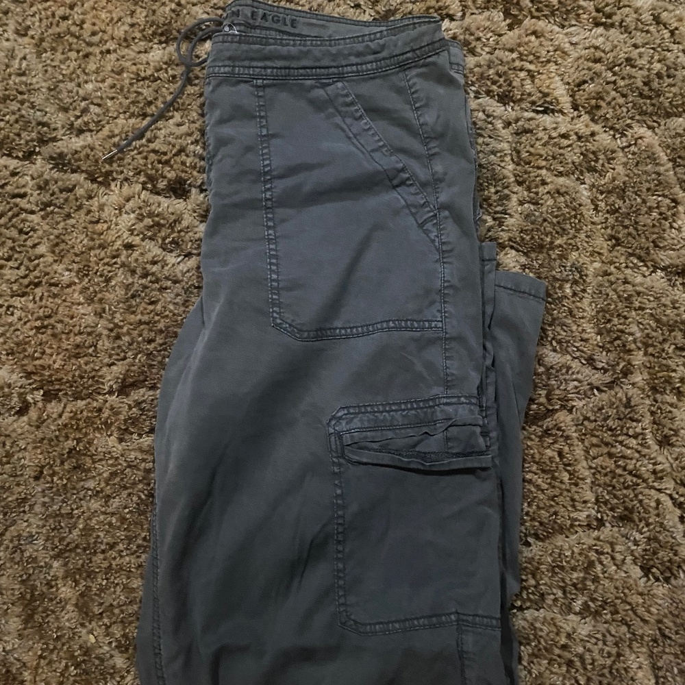 American Eagle Wide Leg Cargo Pants